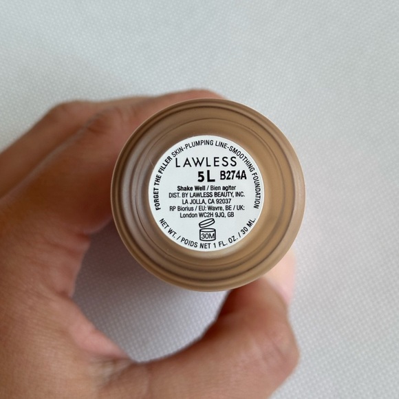 NWT LAWLESS Forget The Filler Foundation - Picture 2 of 4